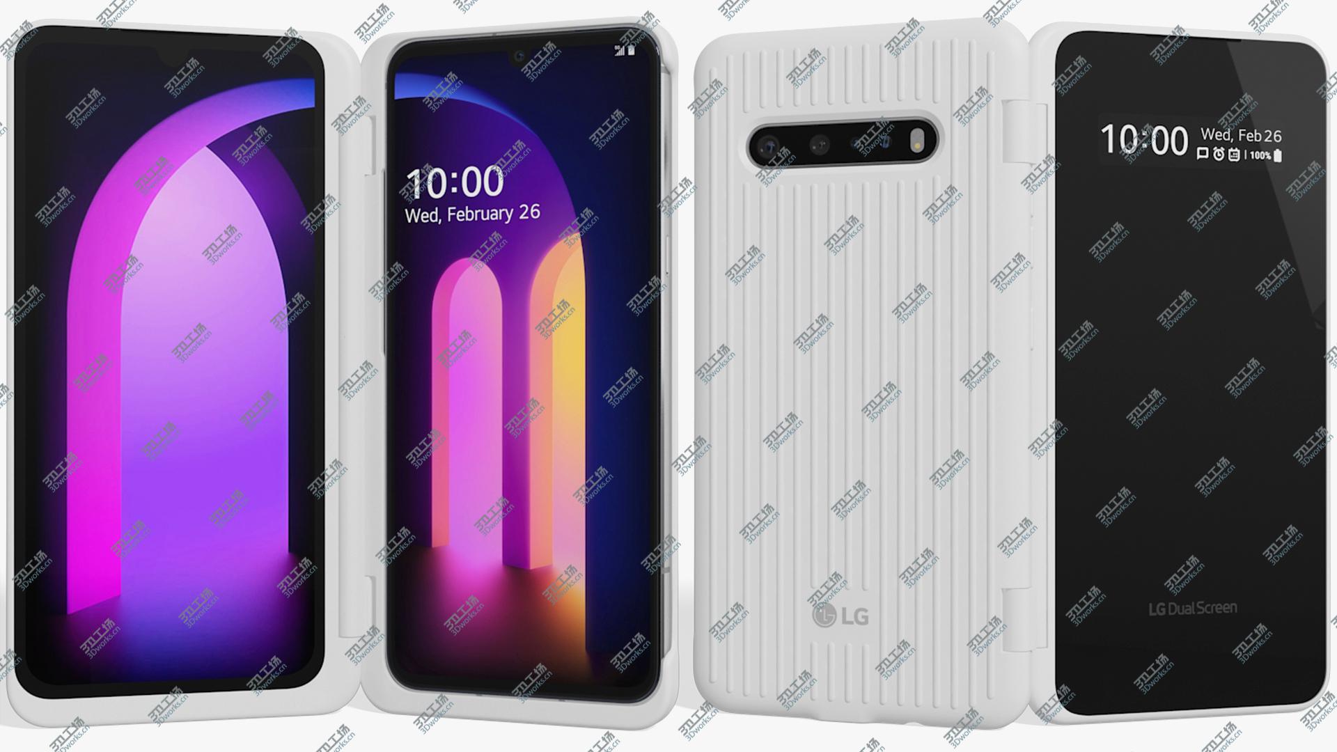 images/goods_img/2021040163/3D LG V60 ThinQ Dual Screen (Animated) model/5.jpg